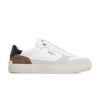 Pepe Jeans Camden Nature Lder Sneakers hvid