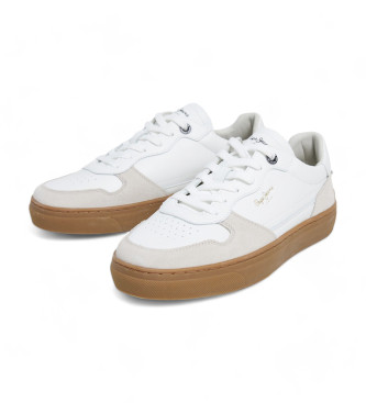 Pepe Jeans Camden One Lder Sneakers hvid