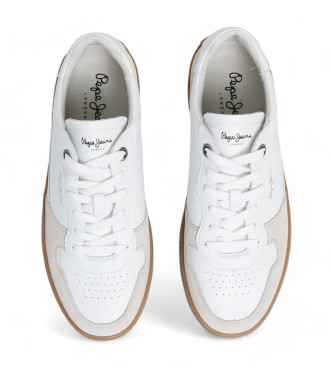 Pepe Jeans Camden One Leather Sneakers white