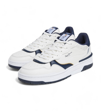 Pepe Jeans Chester Basic Leather Sneakers white