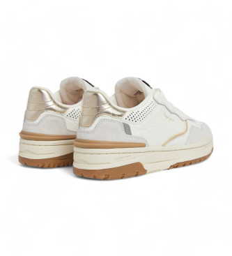 Pepe Jeans Zapatillas de Piel Chester Life blanco