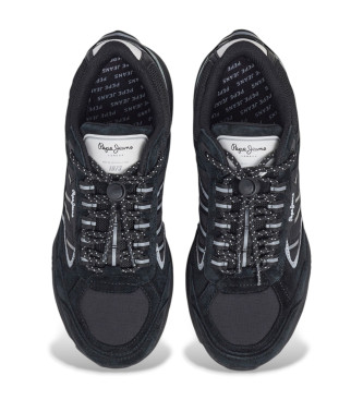 Pepe Jeans Sneakers in pelle nera Darren