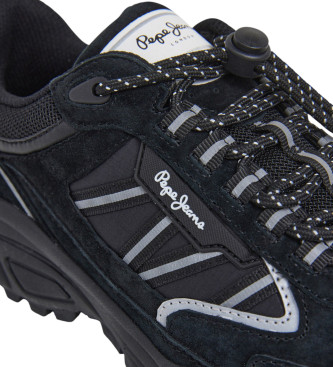 Pepe Jeans Sneakers in pelle nera Darren