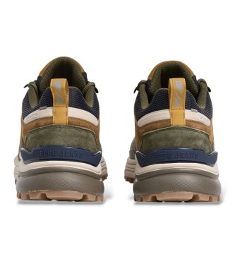 Pepe Jeans Darren Urban sneakers i skind, brun