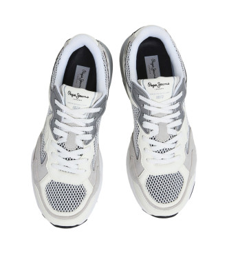 Pepe Jeans Dave Evolution Leather Sneakers white