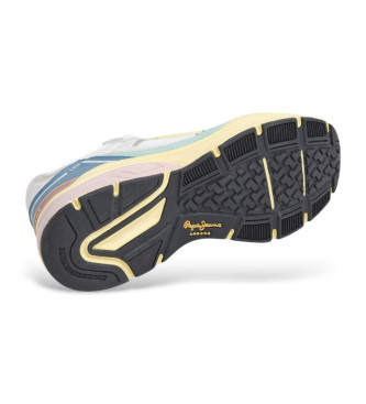 Pepe Jeans Zapatillas de piel Dave Texture multicolor