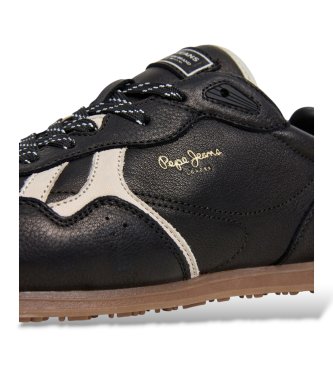 Pepe Jeans Sneakers in pelle Daze Basic nere
