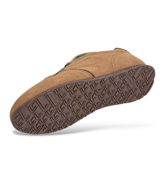 Pepe Jeans Zapatillas de piel Daze Block marrón