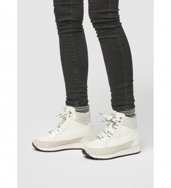 Pepe Jeans Dean Moll Leather Sneakers white