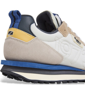 Pepe Jeans Sneaker Foster Connect in pelle beige