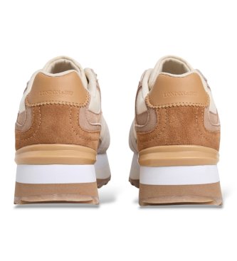 Pepe Jeans Freya Lea white leather sneakers