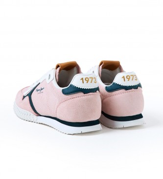 Pepe Jeans Holland Series1 Capsule chaussures en cuir rose