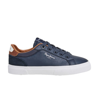Pepe Jeans Kenton Court Leather Sneakers navy