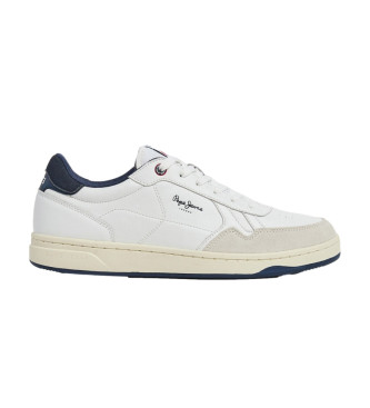 Pepe Jeans Kore Brit Leather Sneakers white