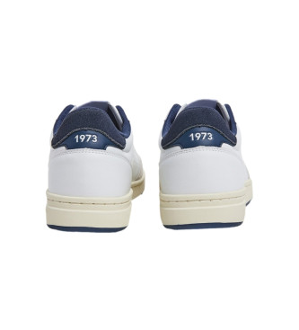 Pepe Jeans Kore Brit Leather Sneakers white