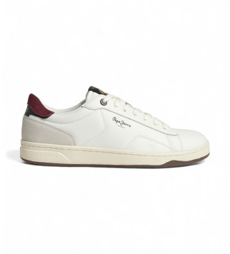 Pepe Jeans Kore City Leather Sneakers white