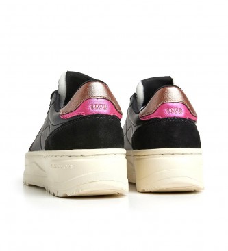 Pepe Jeans Kore Poppy Leather Sneakers black