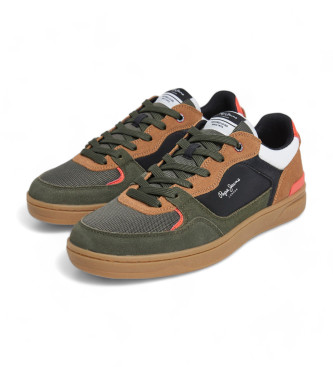 Pepe Jeans Kore Skate Lederschuhe grn