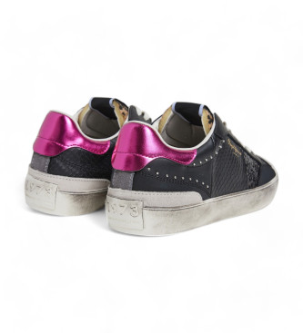 Pepe Jeans Lane City Leather Sneakers black