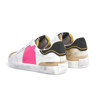 Pepe Jeans Lane Elle Leather Sneakers white 