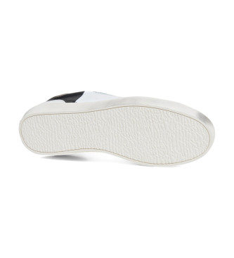 Pepe Jeans Lane Origin - Baskets en cuir blanc