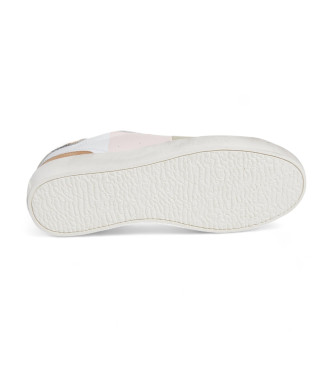 Pepe Jeans Zapatillas de Piel Lane Sweet blanco, rosa