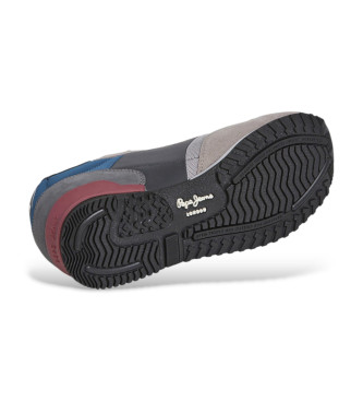 Pepe Jeans Leather Sneakers London Brick grey