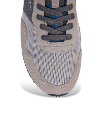 Pepe Jeans Leather Sneakers London Brick grey