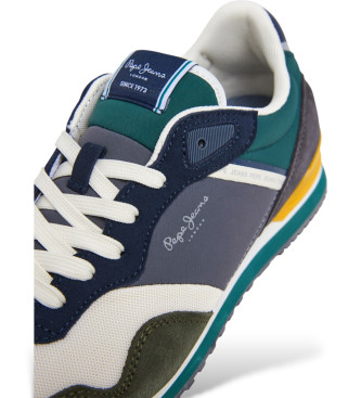 Pepe Jeans Sneaker London life in pelle multicolor