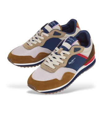 Pepe Jeans London life - Chaussures en cuir multicolore