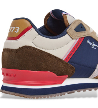 Pepe Jeans London life - Chaussures en cuir multicolore