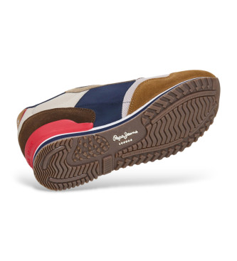 Pepe Jeans London life - Chaussures en cuir multicolore