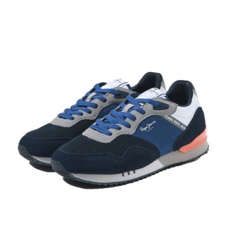 Pepe Jeans London One Leather Sneakers Navy Series