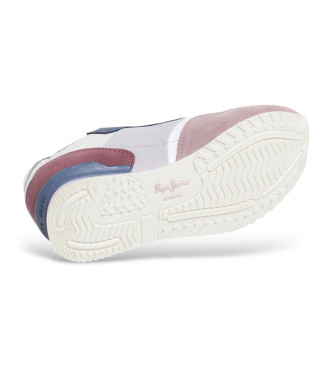 Pepe Jeans London Print Baskets en cuir multicolore