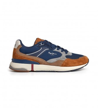 Pepe Jeans London Pro Leather Sneakers navy