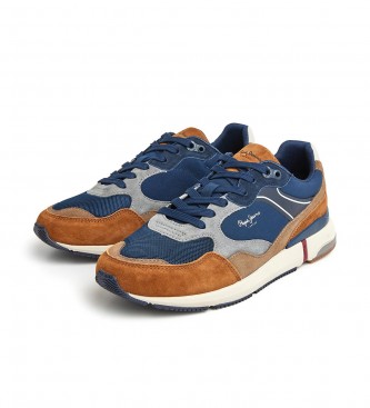 Pepe Jeans London Pro Leather Sneakers navy