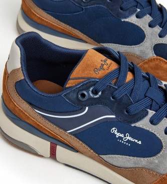 Pepe Jeans London Pro Leather Sneakers navy