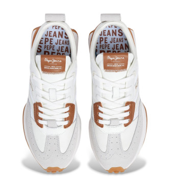 Pepe Jeans Lucky Class Lder Sneakers hvid