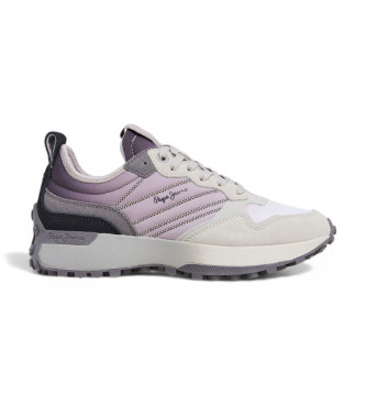 Pepe Jeans Lucky Flag Lilac Sneakers i lder