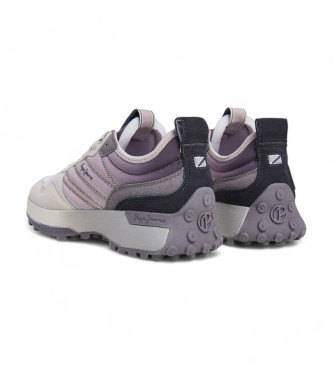 Pepe Jeans Lucky Flag Lilac Sneakers i lder