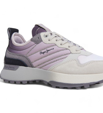 Pepe Jeans Lucky Flag Lilac Sneakers i lder