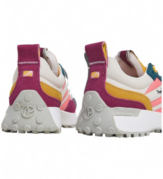 Pepe Jeans Multicoloured Lucky Main Leather Sneakers