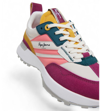 Pepe Jeans Sneakers Lucky Main in pelle multicolore