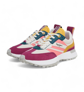 Pepe Jeans Multicoloured Lucky Main Leather Sneakers