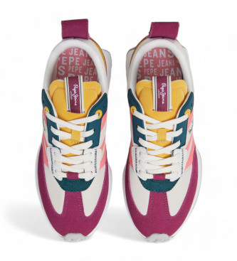 Pepe Jeans Sneakers Lucky Main in pelle multicolore