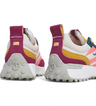 Pepe Jeans Multicoloured Lucky Main Leather Sneakers