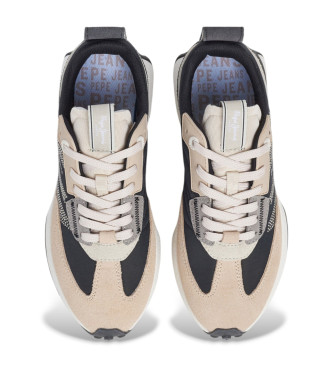 Pepe Jeans Sneakers in pelle nera Lucky Party