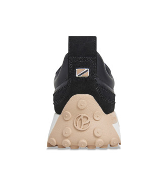 Pepe Jeans Luclky Fenix Leren Sneakers zwart