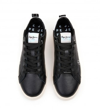 Pepe Jeans Milton Sapatos essenciais de couro preto