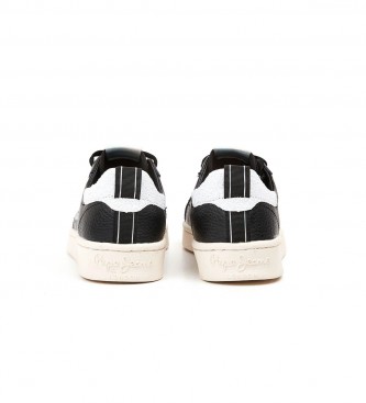 Pepe Jeans Milton Essential leather sneakers black
